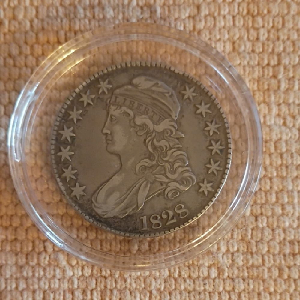 1828 Silver Half Dollar Graded VF-20